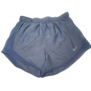 Nike Dri-Fit Running Shorts Women's Medium Blue Athletic Gym Training Drawstring